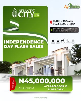 Land with Excision at Atlantic City  2.0estate, Sangotedo  Behind Shoprite Novare Mall, Sangotedo, Ajah, Lagos, Residential Land for Sale