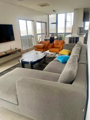 Luxury 3-bedroom Penthouse Apartment with Bq & Waterview, Banana Island, Ikoyi, Lagos, Flat / Apartment for Rent