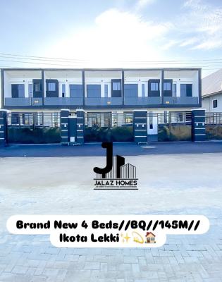 Brand New 4 Bedroom Terraced Duplex Home, Ikota, Lekki, Lagos, House for Sale