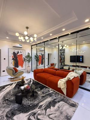 Deluxe 1 Bedroom Bathtub Apartment with Red Room., Osapa, Lekki, Lagos, Flat / Apartment Short Let