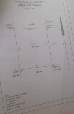 Affordable 235sqm Plots of Land, Pegi, Kuje, Abuja, Land for Sale