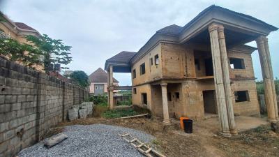 Carcass 5 Bedroom, I-pent Estate, Lokogoma District, Abuja, Detached Duplex for Sale