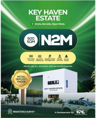 This Estate Is on Promo. When You Buy 5 Plots Outrightly, You Will Get, Imota, Ikorodu, Lagos, Land for Sale