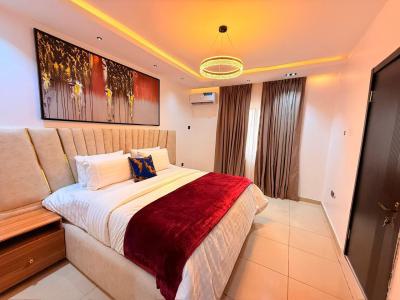 Executive 1bedroom Apartment with Pool, Gym, Fitted Kitchen, Osapa London, Osapa, Lekki, Lagos, Mini Flat (room and Parlour) Short Let