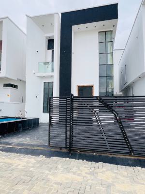 4 Bedroom Fully Detached Duplex +bq with Pool ., Inside an Estate in Chevron, Lekki Phase 1, Lekki, Lagos, Detached Duplex for Sale