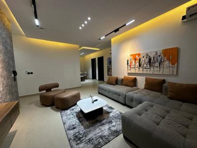 3 Bedroom Brand New Tastefully Furnished Pent Floor Apartment, 7 Oluwakayode Jacobs Crescent, Lekki Phase 1, Lekki, Lagos, Flat / Apartment Short Let