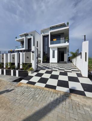 Contemporary 5bedroom Fully Detached Duplex with Room Bq+ Swimming Po, Inside a Great and Secured Estate in Ajah, Ajah, Lagos, Detached Duplex for Sale