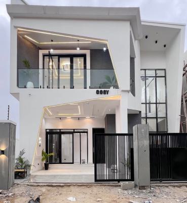 Contemporary Smart 4bedroom Fully Detached Duplex with Room Bq., Smart & Luxury Home Inside a Gated and Secured Estate in Ajah, Lekki, Lagos, Detached Duplex for Sale