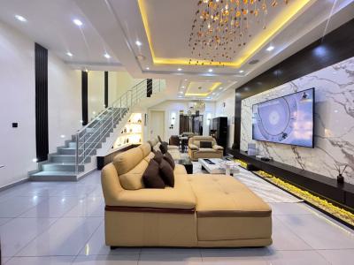 Premium 2/3 Bed Terrace Waterfront - Lekki Phase 1-pool- Gym - Netflix, Lekki Phase 1, Lekki, Lagos, Terraced Duplex Short Let