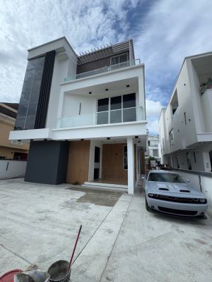 Luxury Five (5) Bedroom Fully Detached Duplex + Car, Cinema, Rooftop, Less Than 2 Minutes Drive Away From Ebeano Supermarket, Osapa, Lekki, Lagos, Detached Duplex for Sale
