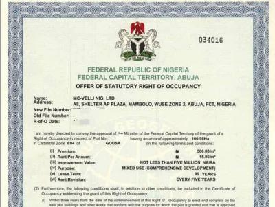 Gousa/idu Mixed-use, Gousa, Idu Industrial, Abuja, Mixed-use Land for Sale