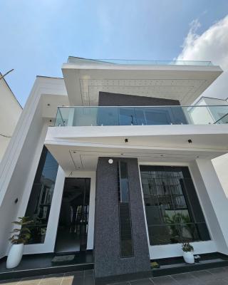 Contemporary 5 Bedroom Fully Detached Duplex with Bq & Swimming Pool, Ajah, Lagos, Detached Duplex for Sale