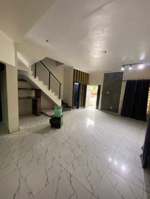 Beautiful 3 Bedroom Terrace Duplex Self Compound Hurry for Inspection, Located Inside an Estate,good Road,secured Estate,interlocked Estate, Sangotedo, Ajah, Lagos, Terraced Duplex for Rent