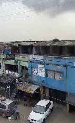 Dilapidated Building on a Plot of Land with C of O, Ojota, Ikorodun Road, Ojota, Lagos, Block of Flats for Sale