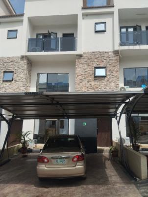 Partially Furnished 4bedroom Terrace Duplex in Guzape Main, Guzape District, Abuja, Terraced Duplex for Sale
