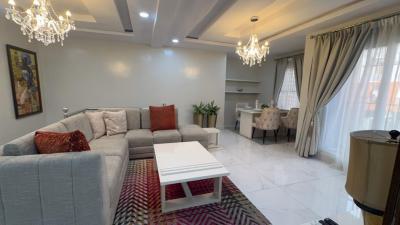 Newly Built 3 Bedroom Fully Furnished Detached Duplex, Alma Beach Estate, Lekkk Right, Lekki, Lagos, Detached Duplex Short Let