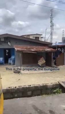 a Tenement Bungalow in a Calm Environment, Off Diya, Gbagada, Lagos, Residential Land for Sale