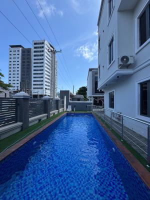 Fully Serviced 4 Bedroom Terrace Duplex + Bq, Swimming Pool, Gym, Victoria Island (vi), Lagos, Terraced Duplex for Rent