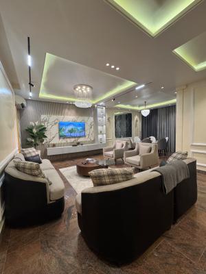 Beautiful 3 Bedroom Apartment  with Swimming Pool, Alexa & Elevator, Banana Island, Ikoyi, Lagos, Flat / Apartment Short Let