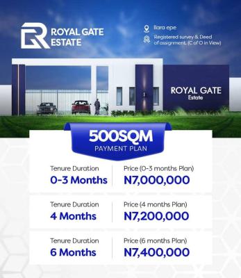 Buy and Build with C of O Land in Iiara Epe, Epe, Lagos, Mixed-use Land for Sale