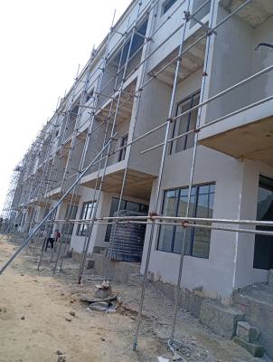 Newly Built Semi-finished 4bedroom Terrace Duplex, Within Proximity to Vgc, Djacent to Mega Chicken, Ikota, Lekki, Lagos, Terraced Duplex for Sale