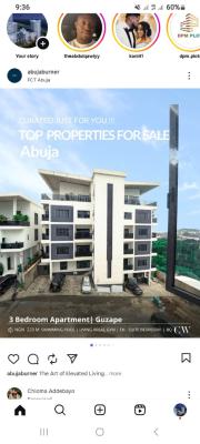 3 Bedroom Apartment, Guzape District, Abuja, Flat / Apartment for Sale