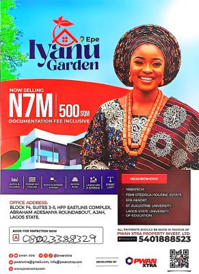 Dry Land Inside Estate, Ileayo Phase 2, Igbodu, Epe, Lagos, Residential Land for Sale