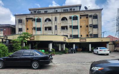40 Rooms Hotel in a Strategic Location on 1600sqm+swimming Pool+gym, Adetola, Aguda, Surulere, Lagos, Hotel / Guest House for Sale