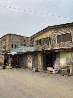 Block of 4 Flats of 2 Units of 3 Bedroom Flat and 2 Unit of 2bedroom Flat Up & Down with Shops, Surulere, Lagos, House for Sale
