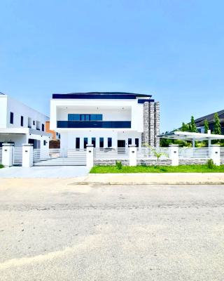 Massive 5 Bedroom Detached House with Rooftop Terrace &swimming Pool, Royal Garden, Lekki, Lagos, Detached Duplex for Sale