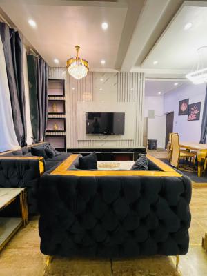 Newly Built Fully Furnished 3 Bedroom Terrace Duplex, Fully Furnished Home with Solar + Inverter in a Code to Access Estate, Lekki, Lagos, Terraced Duplex for Rent