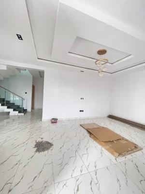 Brand New 4 Bedroom Terrace Duplex with Private Compound, Located Inside an Estate,good Road and Clean Water, Sangotedo, Ajah, Lagos, Terraced Duplex for Rent