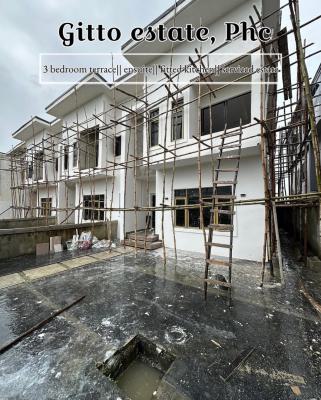 Newly Built 3 Bedroom Terrace Duplex, Gitto Estate, East West Road, Phc, Port Harcourt, Rivers, Terraced Duplex for Sale