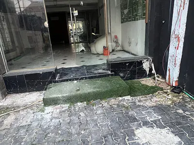 Shop Space Ground Floor Facing Road — Off Emmanuel Abimbola Road, Lekki Phase 1, Lekki, Lagos