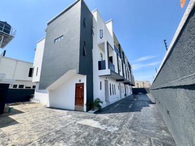 Brand New 3 Bedroom Duplex with Spacious Bq, Ikota Gra Estate Behind Megachicken Restaurant, Ikota, Lekki, Lagos, Terraced Duplex for Sale