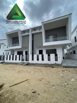 4 Bedroom Semi Detached Duplex with Bq, Ajah, Ajah, Lagos, Semi-detached Duplex for Sale
