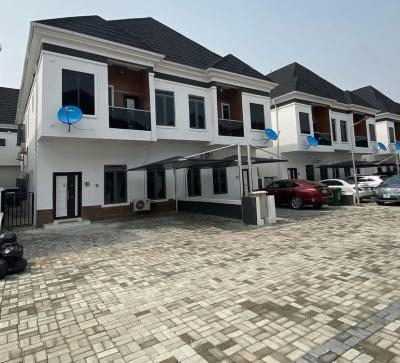 Spacious 4 Bedroom Semi Detached Duplex with Bq, Orchid Road Chevron, Lekki, Lagos, Semi-detached Duplex for Sale