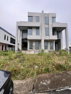 Luxury Massive 5bedroom Semi Detached Carcass, Cowrie Creek Estate Ikate Lekki Lagos, Lekki Phase 1, Lekki, Lagos, Semi-detached Duplex for Sale