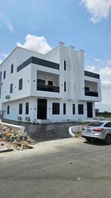 Spacious New 4 Bedroom with Elevator Private Terrace, Ac, 24hr Light E, Cowrire Creek Estate, Ikate, Lekki, Lagos, House for Sale