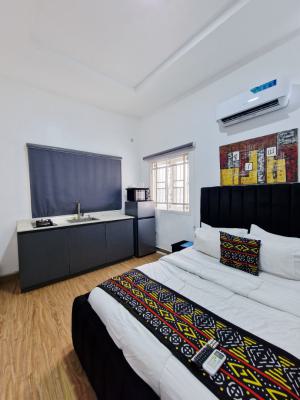 Hoolio_apartment Block 102 One Room Apartment, Pius Anyim Street, Wuye, Abuja, Flat / Apartment Short Let