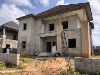 Distress 4 Bedroom Duplex with Attached Bq and Cofo Allocation, By Immigration Hq Airport Road Abuja, Kiami, Lugbe District, Abuja, Detached Duplex for Sale