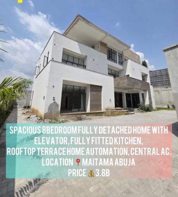 8bedroom Detached Duplex, Serene, Maitama District, Abuja, House for Sale
