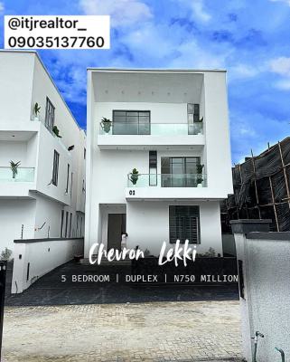 Stunning 5 Bedroom Detached Duplex with Swimming Pool and Bq, Chevron, Lekki, Lagos, Detached Duplex for Sale