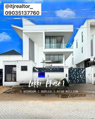 Stunning 5 Bedroom Detached Duplex with Swimming Pool, Gym and Bq, Lekki Phase 1, Lekki Phase 1, Lekki, Lagos, Detached Duplex for Sale