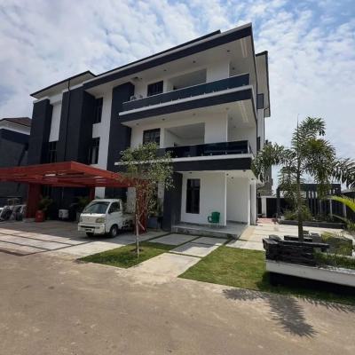 Brand New 6 Bedroom Automated Detached Duplex, 2 Rooms Bq, Study, Serene Neighborhood and Secured Neighborhood, Kado, Abuja, Detached Duplex for Sale