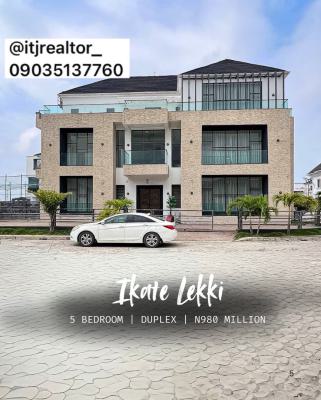 Lovely 5 Bedroom Detached Duplex with Cinema and Bq, Ikate, Ikate, Lekki, Lagos, Detached Duplex for Sale