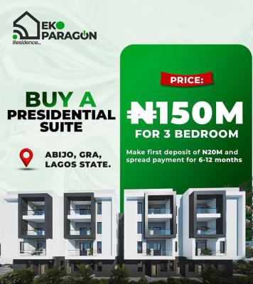 Eko Paragon Residence, Abijo Gra, Off Lekki Epe Expressway, Abijo, Lekki, Lagos, Terraced Duplex for Sale