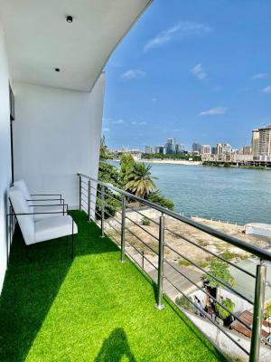 City View with Water Front 3 Bedroom Airbnb, Ikoyi, Lagos, Flat / Apartment Short Let
