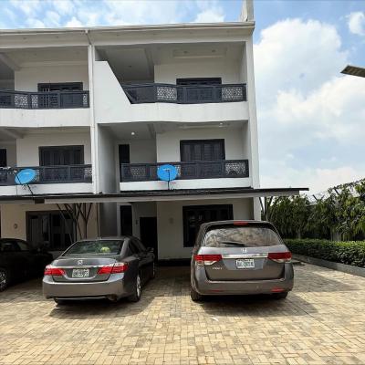 Furnished 4 Bedroom Terrace Duplex (corner Unit) 1 Room Bq, Life Camp, Abuja, Terraced Duplex for Sale
