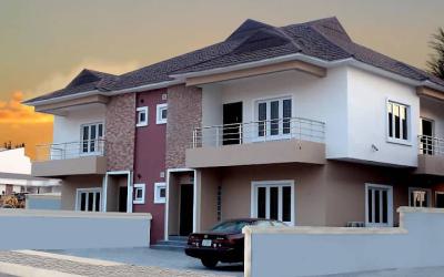 Well Located Exclusive 4 Bedroom Semi-detached Duplex with Bq, Flowergate Estate, Apo, Abuja, Semi-detached Duplex for Sale